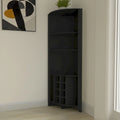 Mueble bar esquinero Black Wood de 71