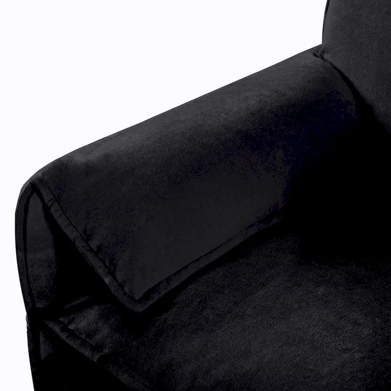 75.59 Sofá biplaza de chenilla nube con asiento profundo y 4 almohadas
