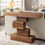 Mesa de sofá de consola de granja de madera de 42.5 pulgadas para recibidor