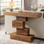 Mesa de sofá de consola de granja de madera de 42.5 pulgadas para recibidor