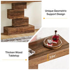 Mesa de sofá de consola de granja de madera de 42.5 pulgadas para recibidor