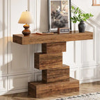 Mesa de sofá de consola de granja de madera de 42.5 pulgadas para recibidor