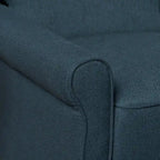 Sillón reclinable de tela tradicional