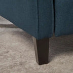 Sillón reclinable de tela tradicional