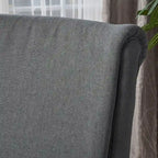 Sillón reclinable de tela tradicional