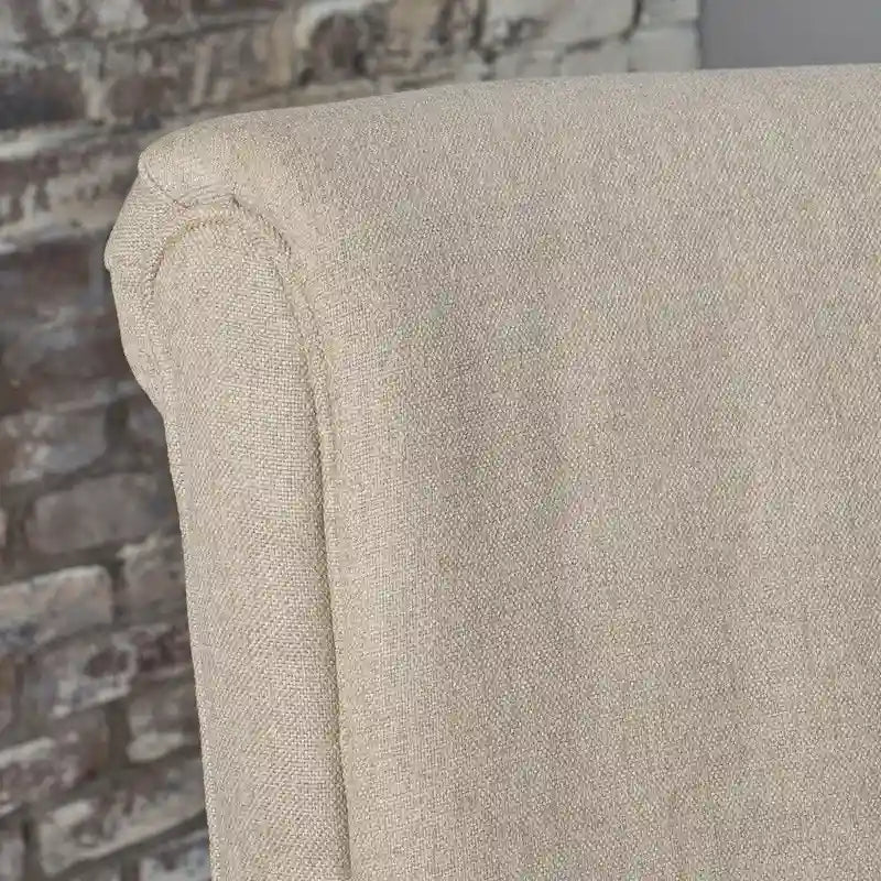Sillón reclinable de tela tradicional