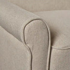 Sillón reclinable de tela tradicional