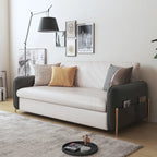 Sofá Cama Queen Moderno de 67 pulg. de Ancho con Deslizamiento