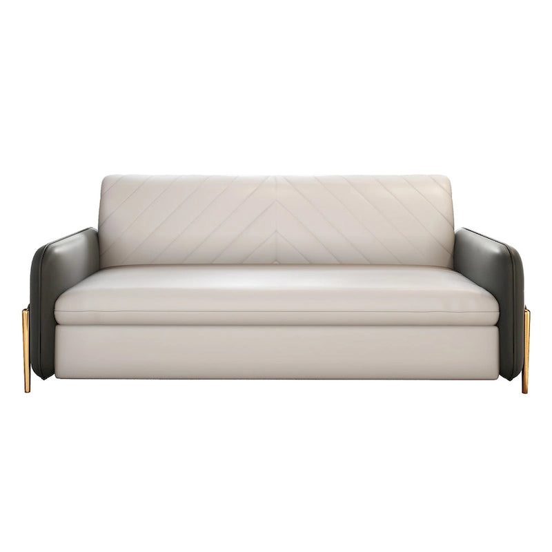 Sofá Cama Queen Moderno de 67 pulg. de Ancho con Deslizamiento