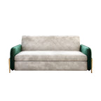 Sofá Cama Queen Moderno de 67 pulg. de Ancho con Deslizamiento