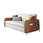 Sofá Cama Queen Moderno de 67 pulg. de Ancho con Deslizamiento