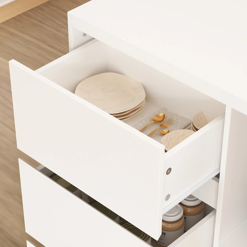 Mesa de comedor de isla para el hogar, mueble de almacenamiento, isla de cocina, mesa de comedor