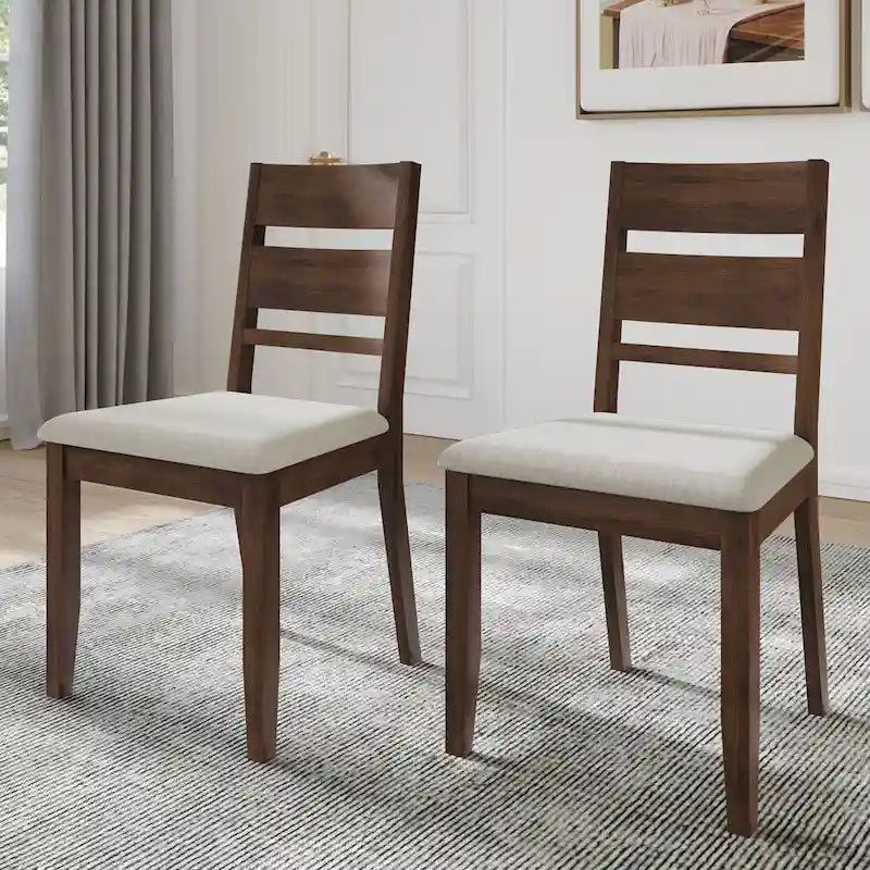 Sillas de comedor elegantes de madera