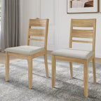 Sillas de comedor elegantes de madera