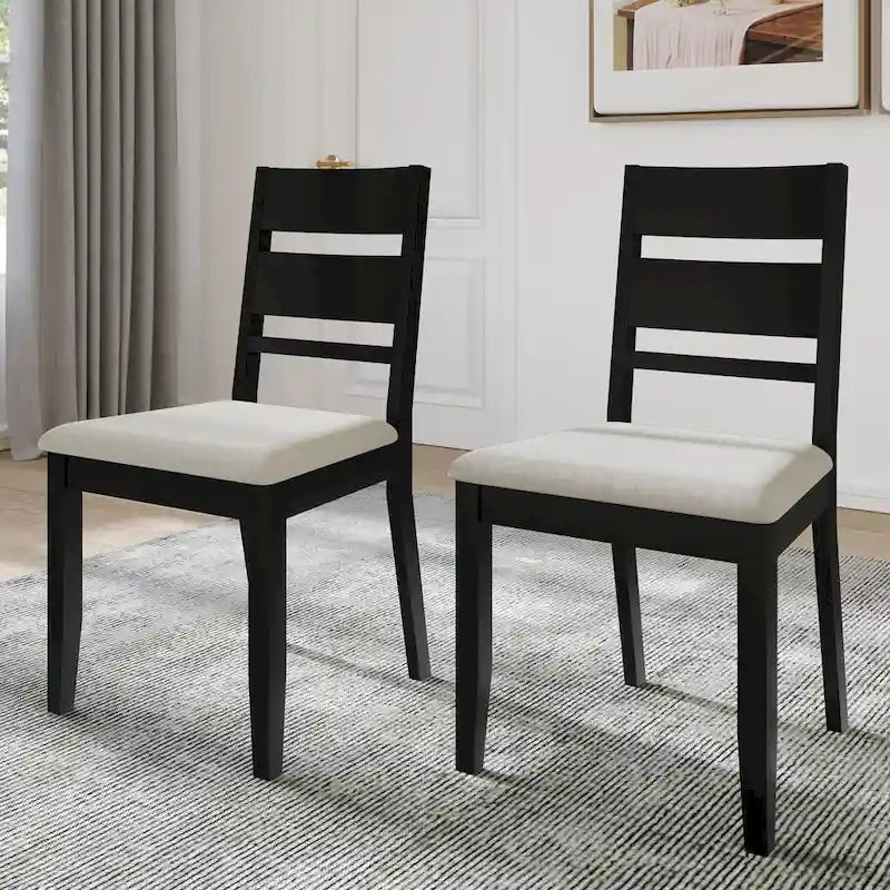 Sillas de comedor elegantes de madera