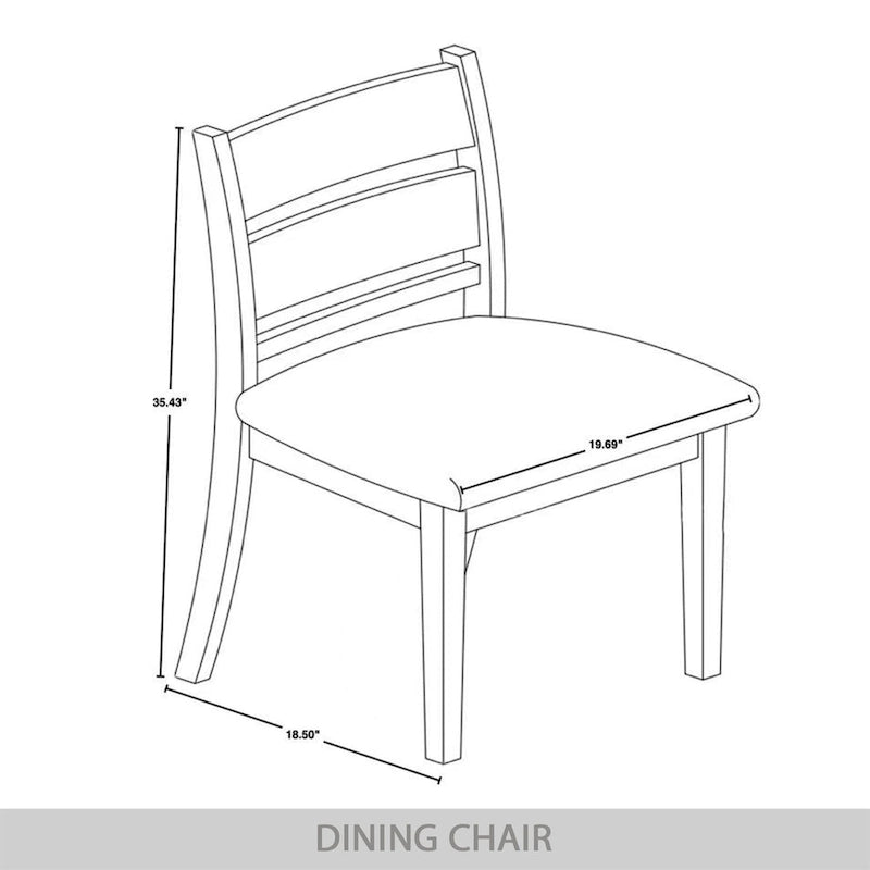 Sillas de comedor elegantes de madera