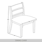 Sillas de comedor elegantes de madera