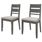 Sillas de comedor elegantes de madera