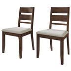 Sillas de comedor elegantes de madera