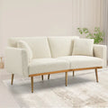 Sillón sin brazos seccional modular de lino
