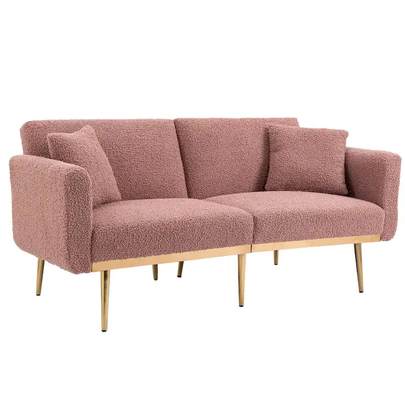Sillón sin brazos seccional modular de lino