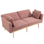 Sillón sin brazos seccional modular de lino