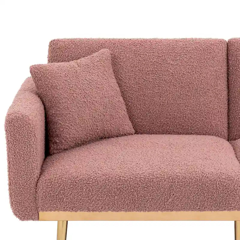 Sillón sin brazos seccional modular de lino