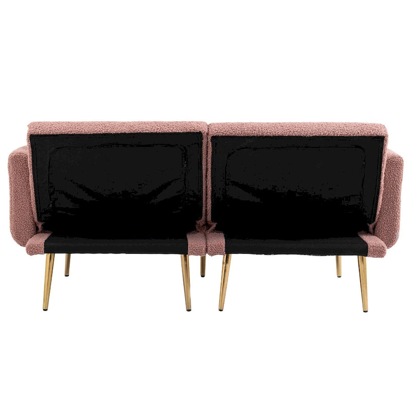 Sillón sin brazos seccional modular de lino