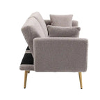 Sillón sin brazos seccional modular de lino