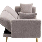Sillón sin brazos seccional modular de lino