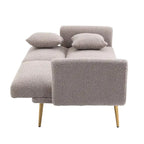 Sillón sin brazos seccional modular de lino