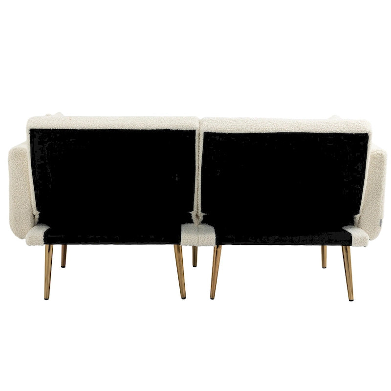 Sillón sin brazos seccional modular de lino