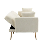 Sillón sin brazos seccional modular de lino