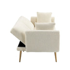 Sillón sin brazos seccional modular de lino