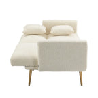 Sillón sin brazos seccional modular de lino