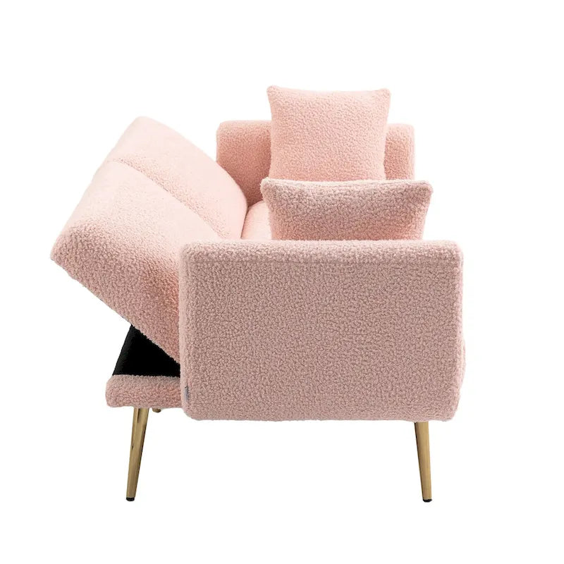 Sillón sin brazos seccional modular de lino