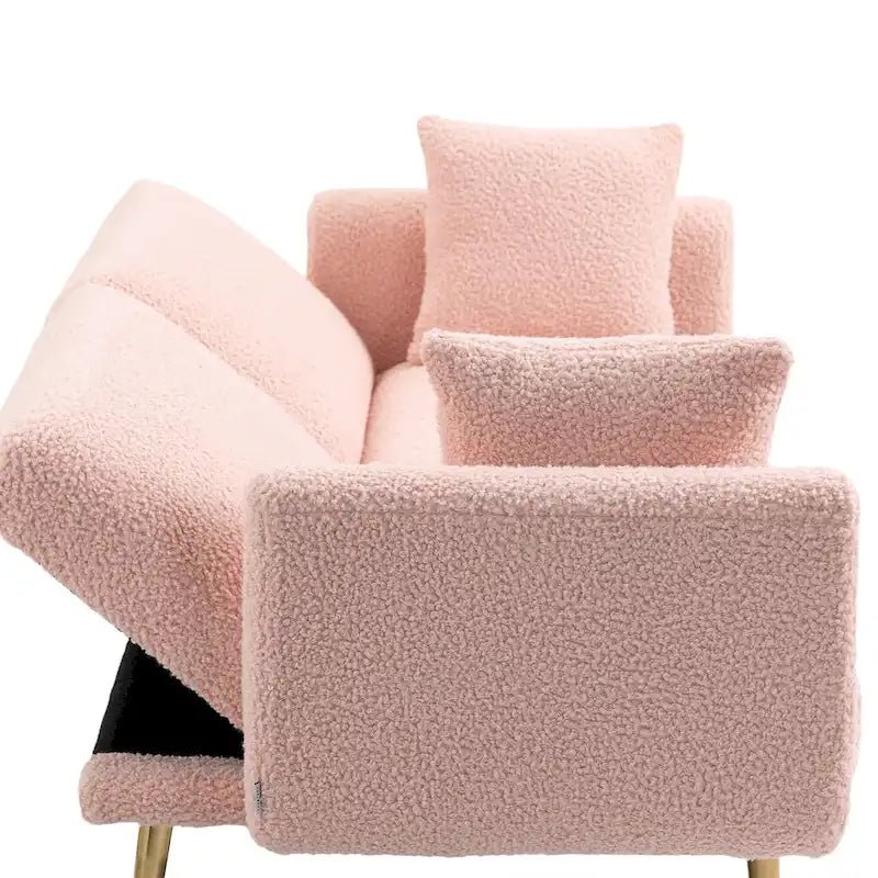 Sillón sin brazos seccional modular de lino