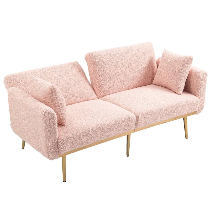 Sillón sin brazos seccional modular de lino