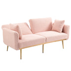 Sillón sin brazos seccional modular de lino