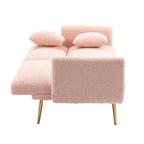 Sillón sin brazos seccional modular de lino