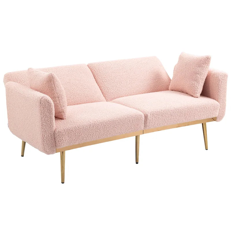 Sillón sin brazos seccional modular de lino