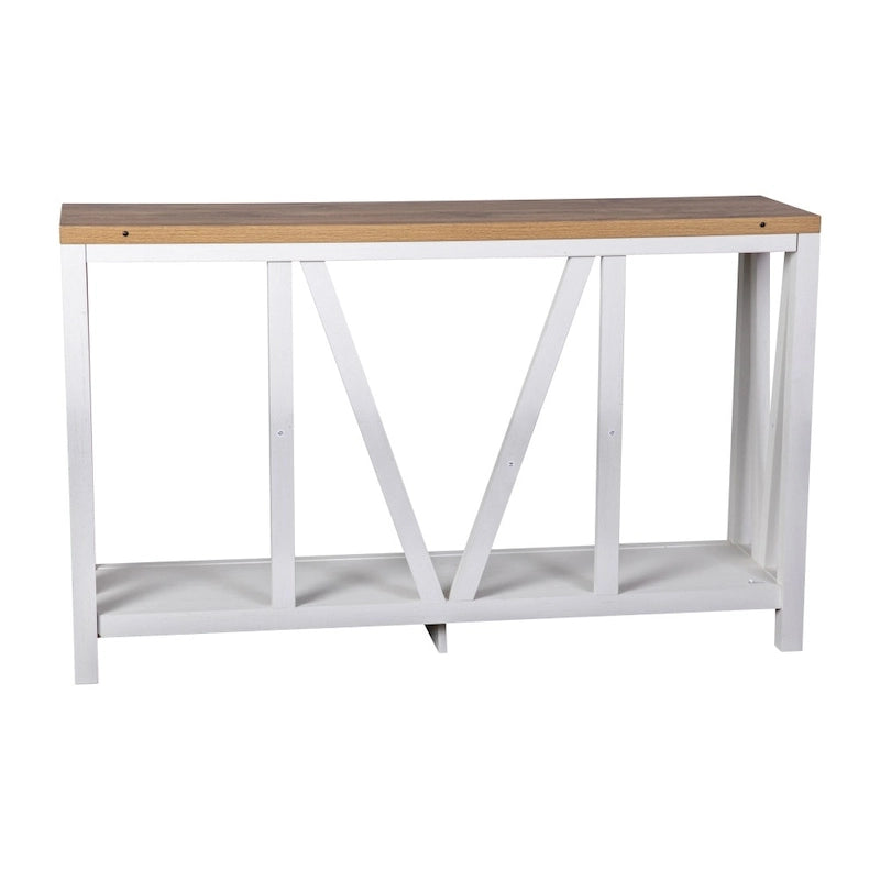 Mesa Consola Rústica Estilo Casa de Campo para Entrada