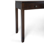 Mesa de Sofá Consola Contemporánea de MADERA MACIZA Essex de 60 pulgadas de Ancho - 60 x 15 x 29.5