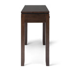 Mesa de Sofá Consola Contemporánea de MADERA MACIZA Essex de 60 pulgadas de Ancho - 60 x 15 x 29.5