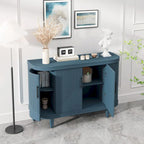 Mesa de centro de madera y mueble de bar de 47.2 pulgadas