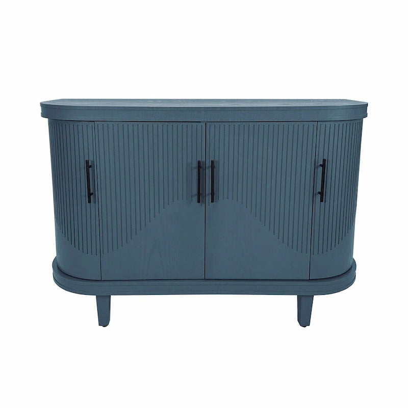 Mesa de centro de madera y mueble de bar de 47.2 pulgadas