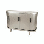 Mesa de centro de madera y mueble de bar de 47.2 pulgadas