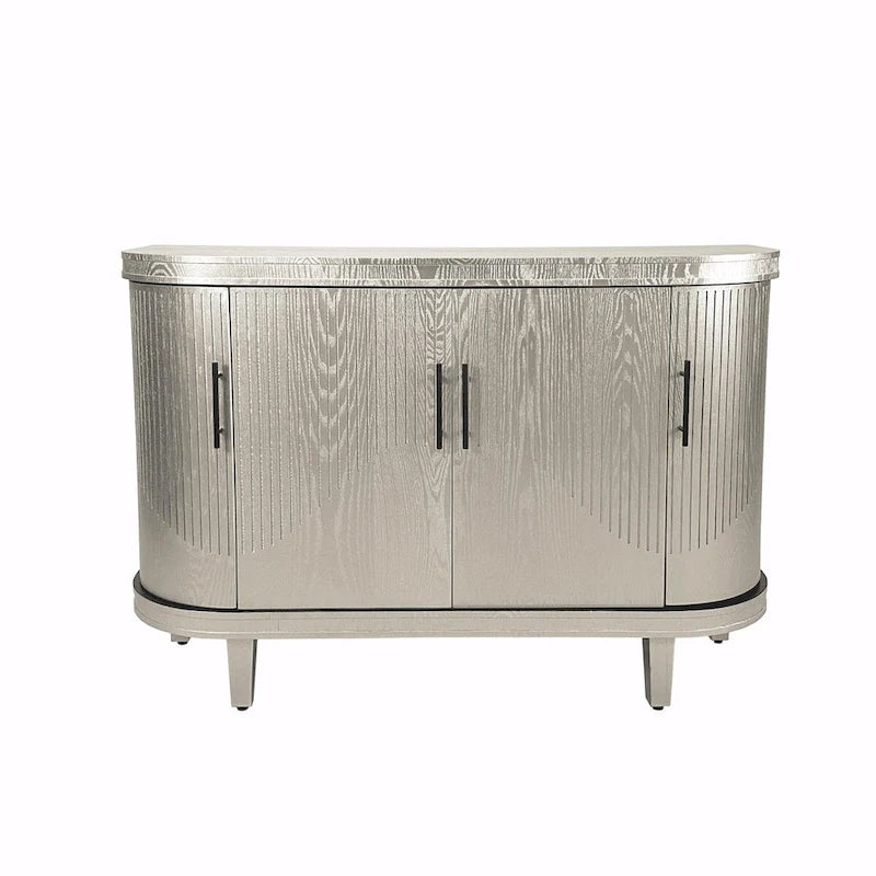 Mesa de centro de madera y mueble de bar de 47.2 pulgadas