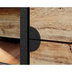 Escritorio doble de pedestal