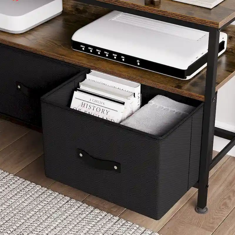 Mueble de TV de 55 pulgadas con almacenamiento